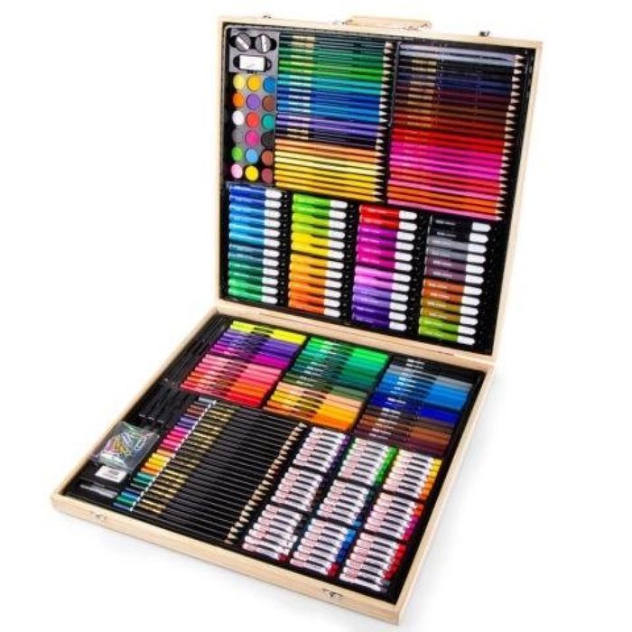 Zestaw artystyczny 228 elementów EASY Easy Stationery pudełko,