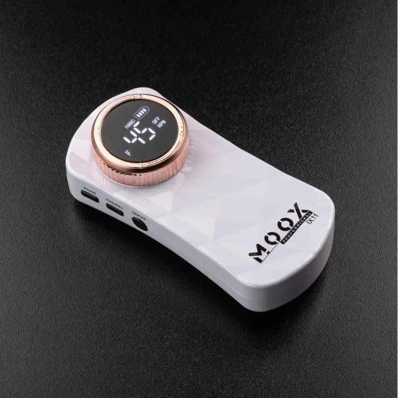 Акумуляторний фрезер для манікюру MOOX IX 11, 35Вт, 45000 об/хв, White