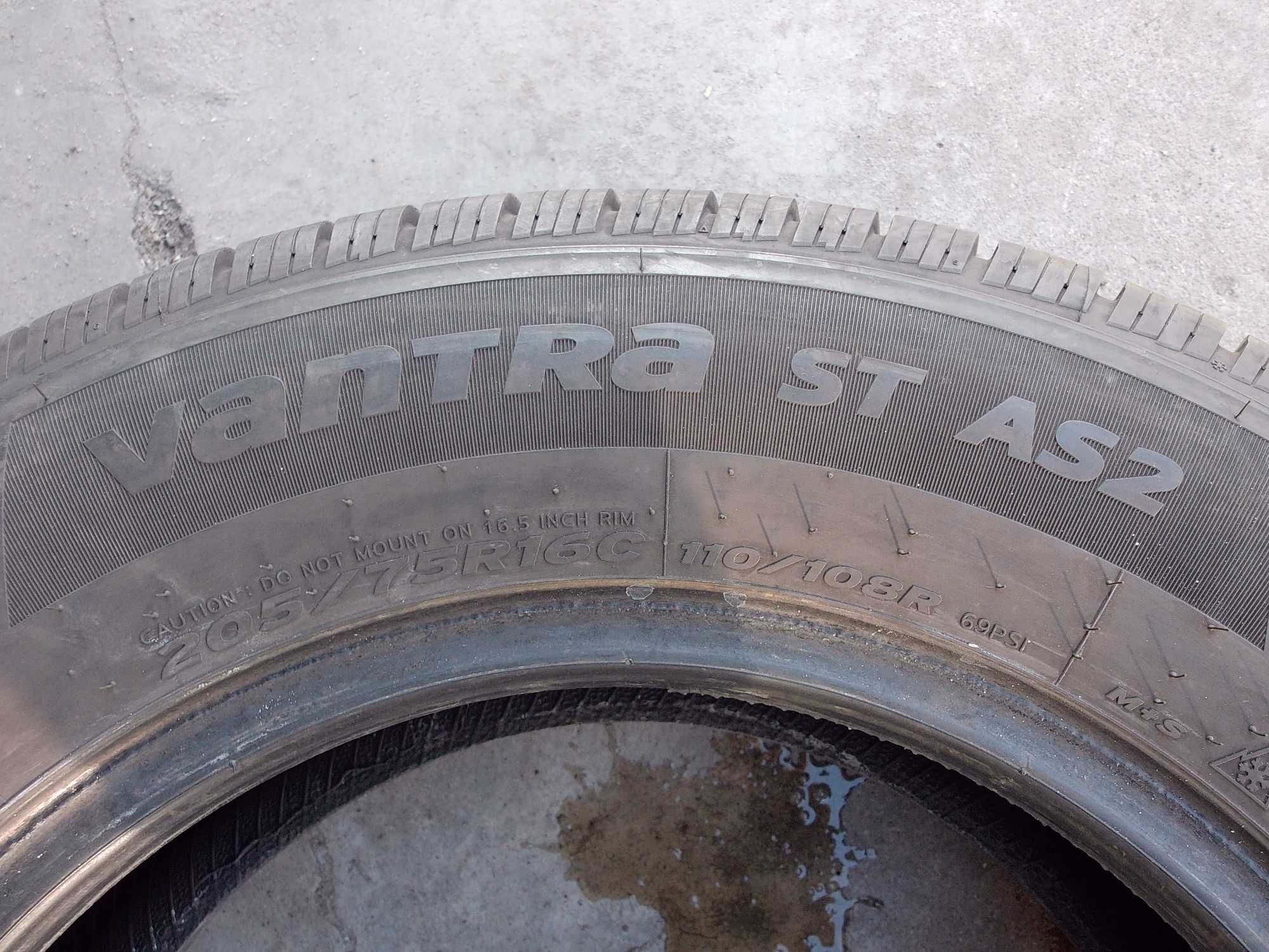 Hankook Vantra ST AS2 205/75/16C 110/108R ładna