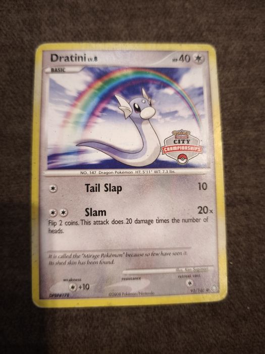 Carta Pokémon dratini