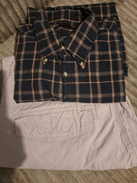 Spodnie męskie + gratis koszula xl
