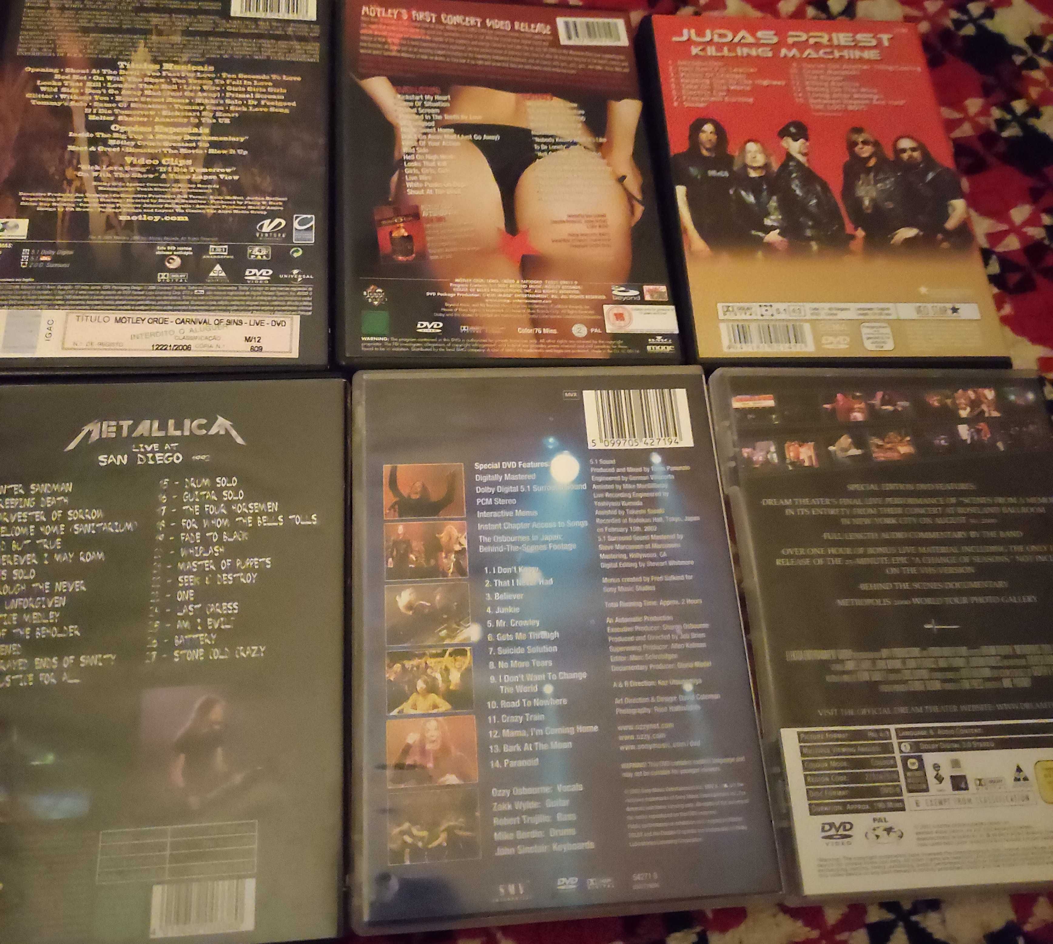 DVDs de concertos de heavy metal, Hard rock