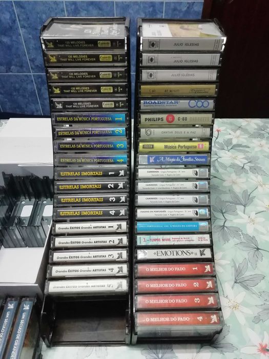 Cassetes de música (K7) antigas