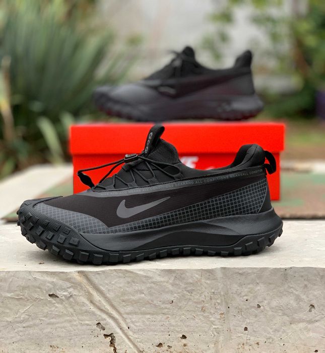 Nike ACG Mountain Fly Low Black (41-46) термо кросівки водостійкі
