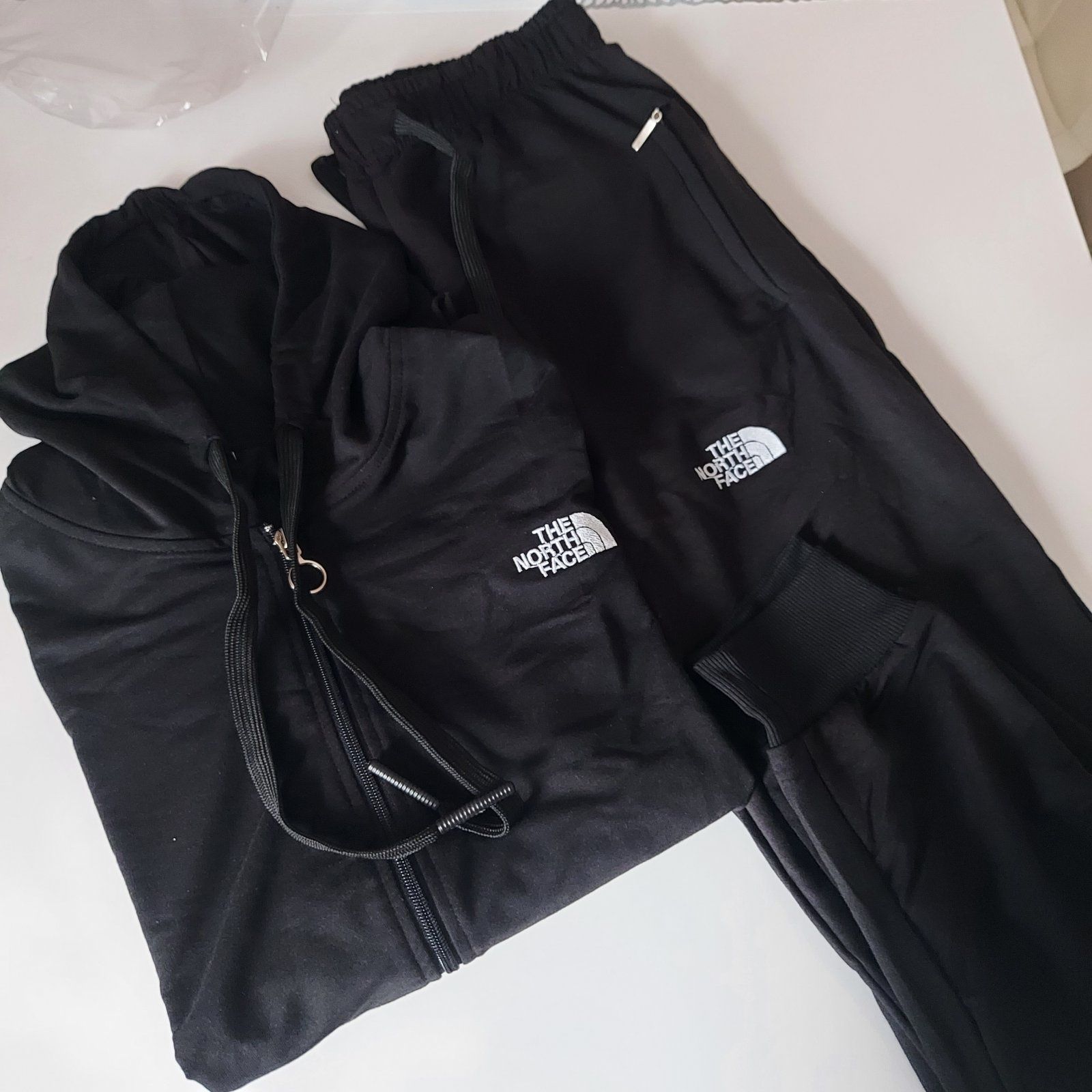 Dres męski XL TNF logo wyszywane