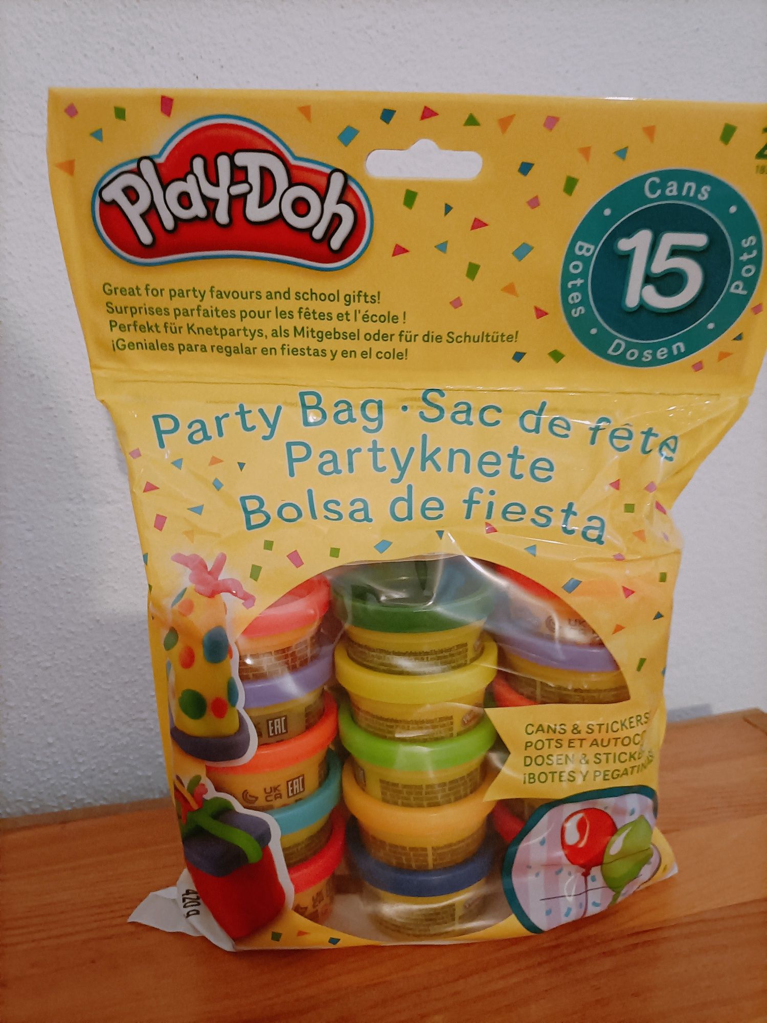 Pacotes 15 plasticinas