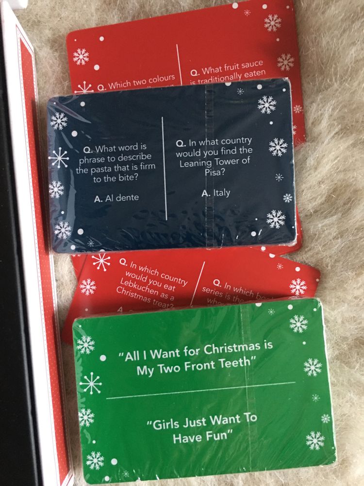 The Festive Game Quiz angielski gra Christmas