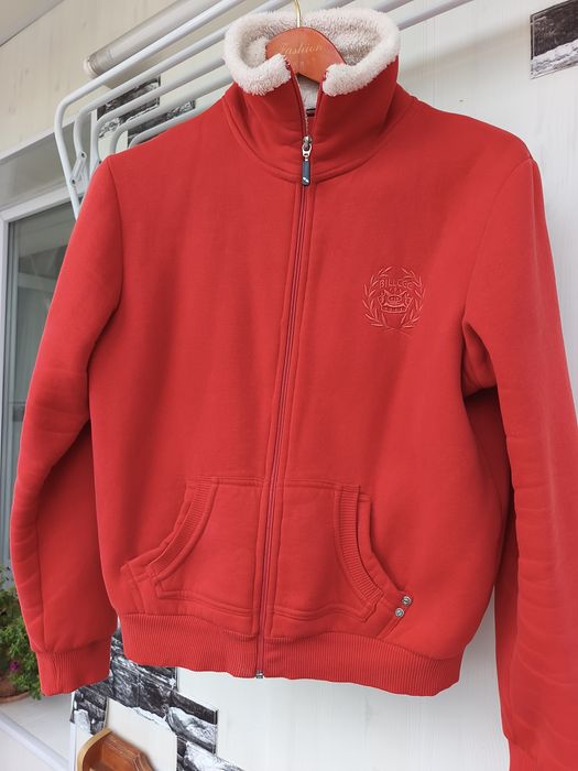 Кофта вкорочена, тринитка на флісі. Ворот махровий. 46 р