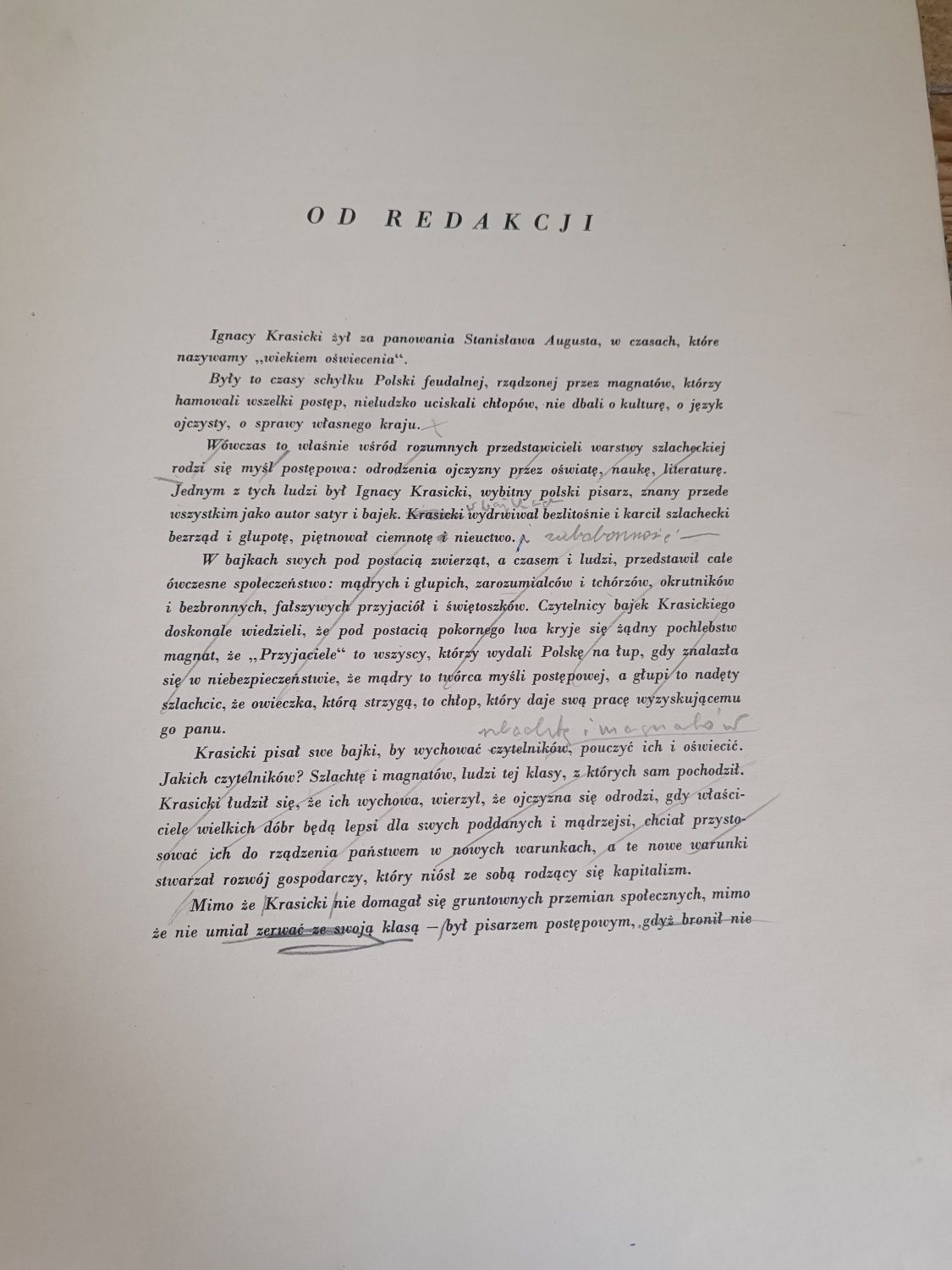 Bajki Ignacy Krasicki