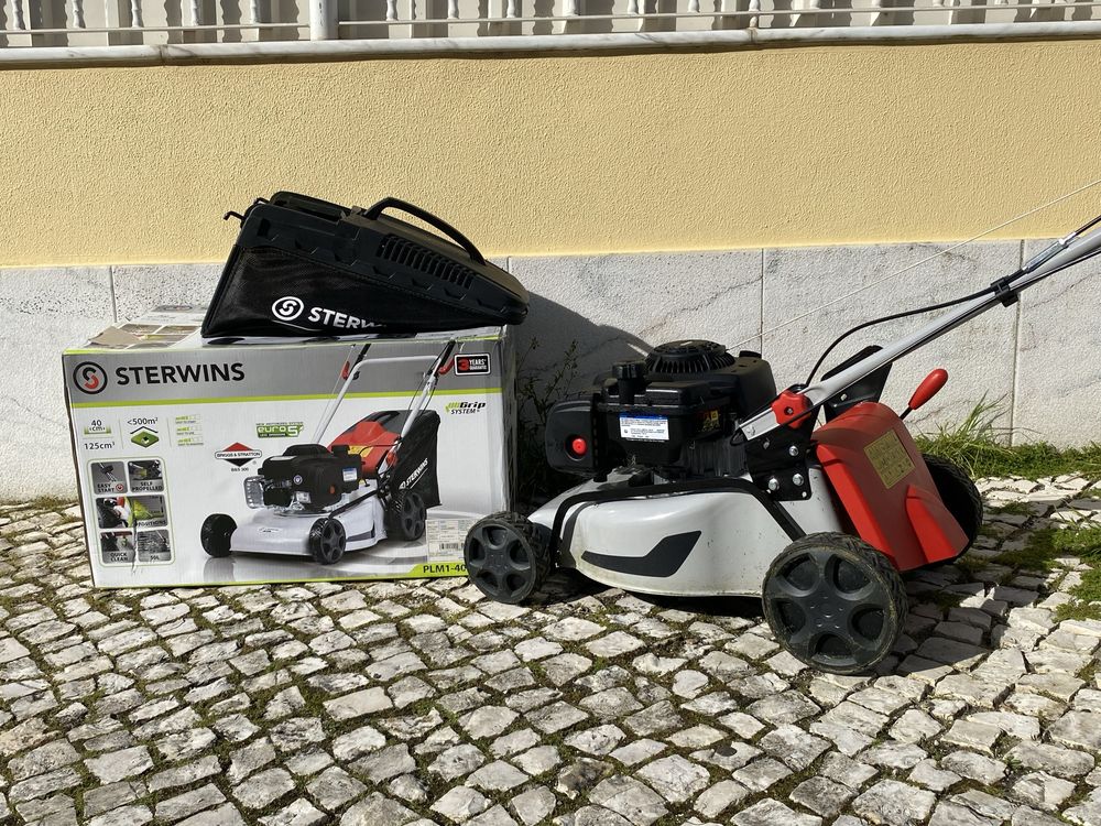 Corta-relvas a gasolina STERWINS 125CC 40CM - garantia 3 anos