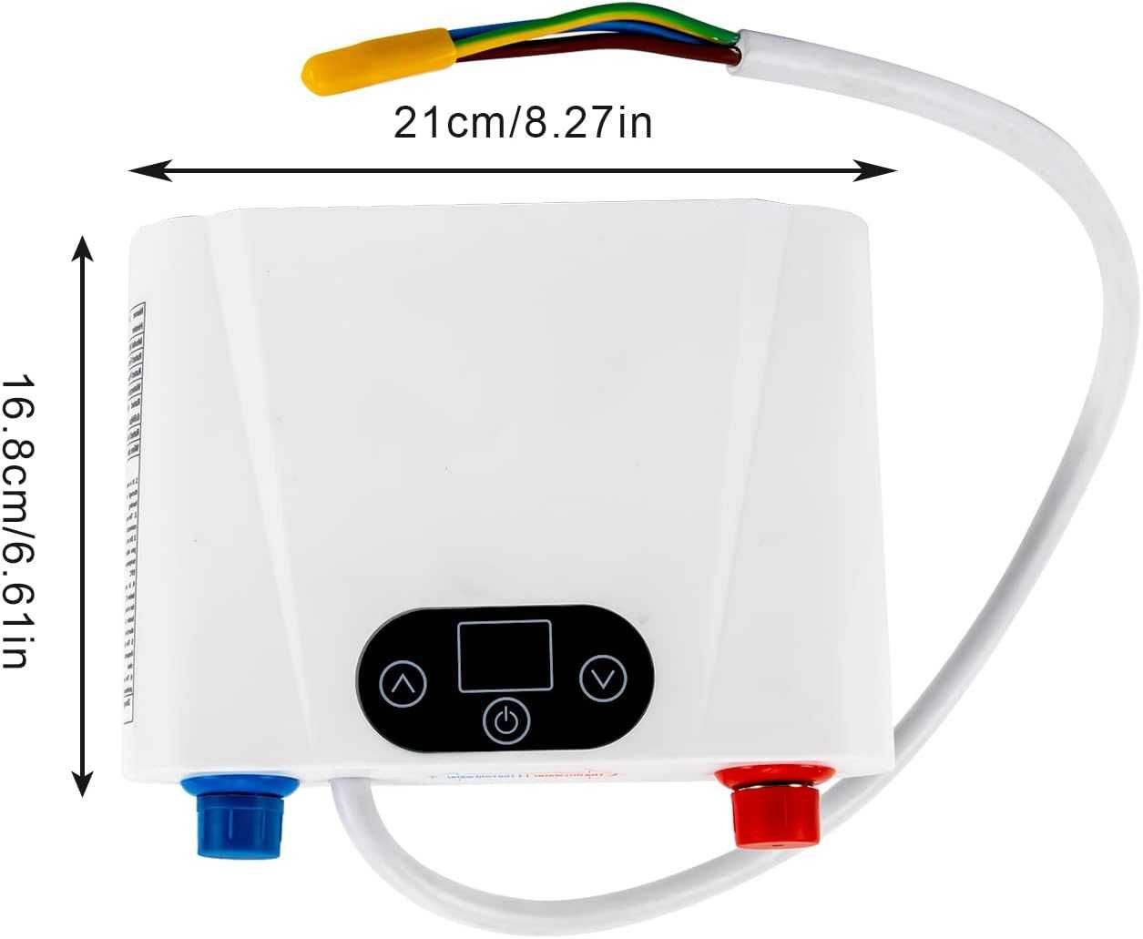 Mini przepływowy podgrzewacz wody 5500 W