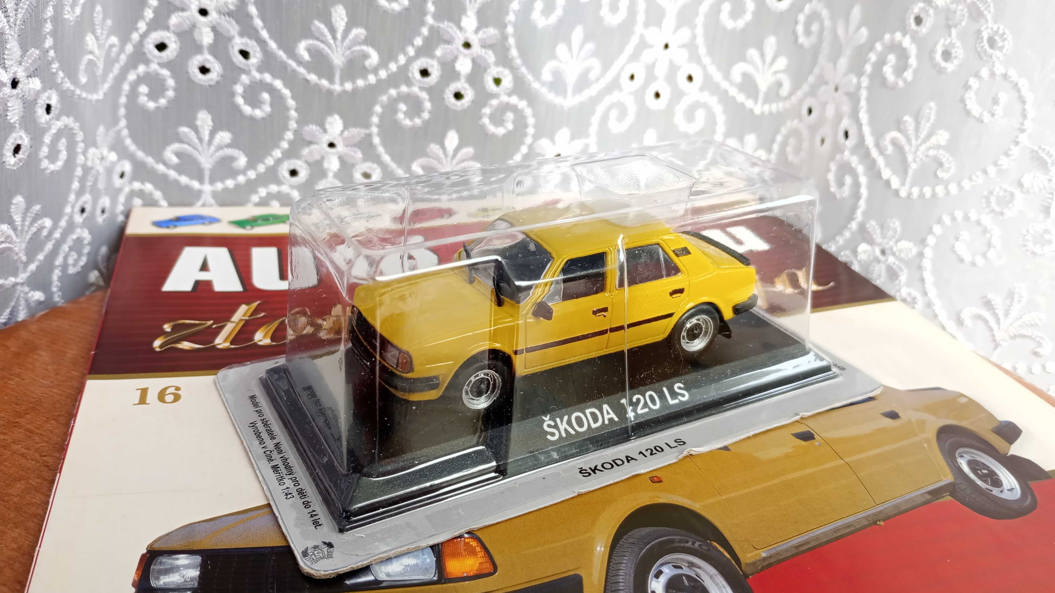 Auta PRL modelik Skoda 120 LS