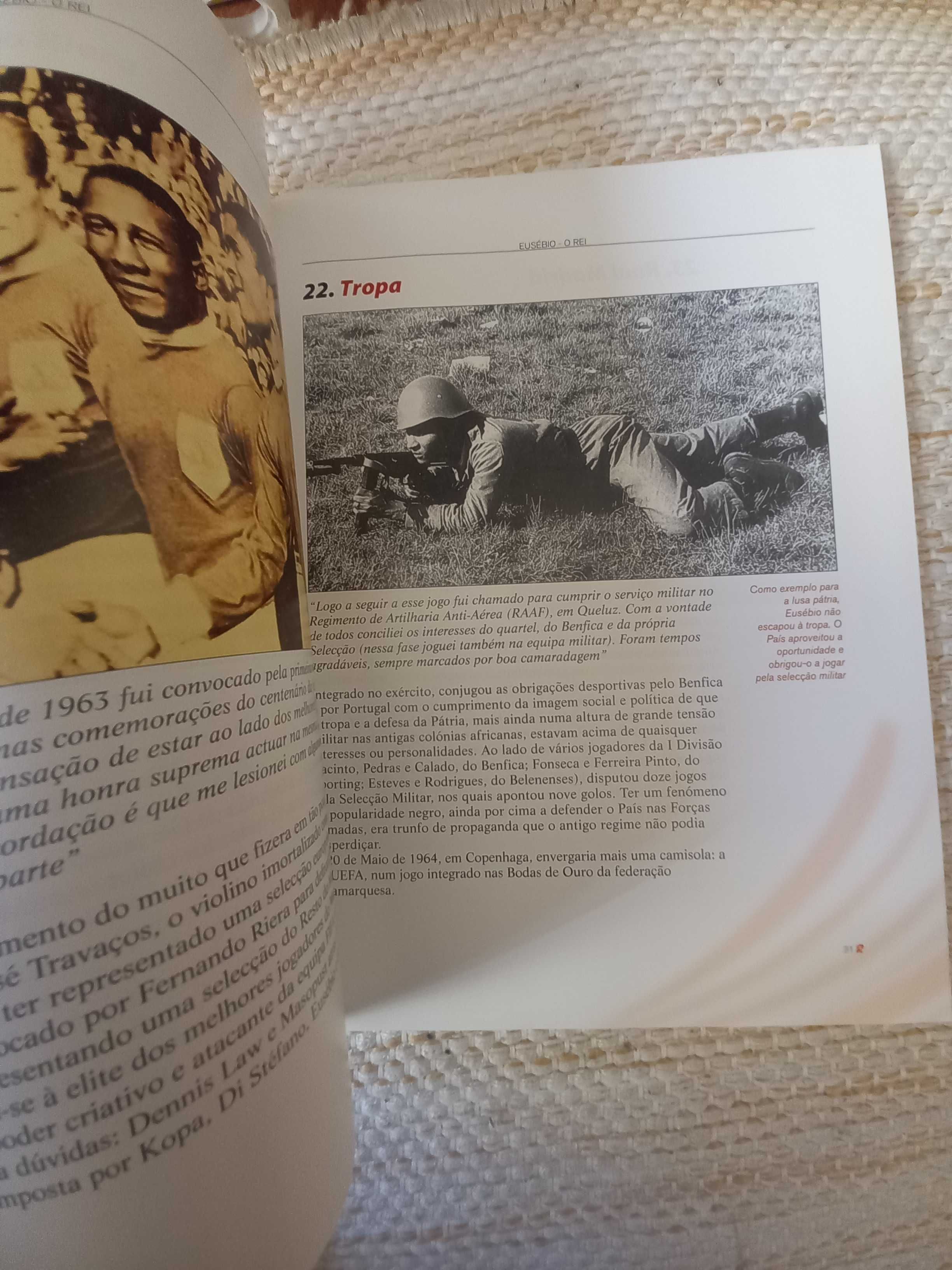 Revista especial sobre Eusébio jornal Record