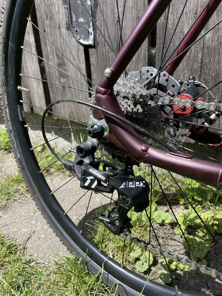 Romet Boreas 1 sram rower gravel r. 54