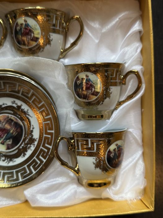 Набір фарфоровий Royal Porcelain England (6 чашок + 6 блюдець, новий)