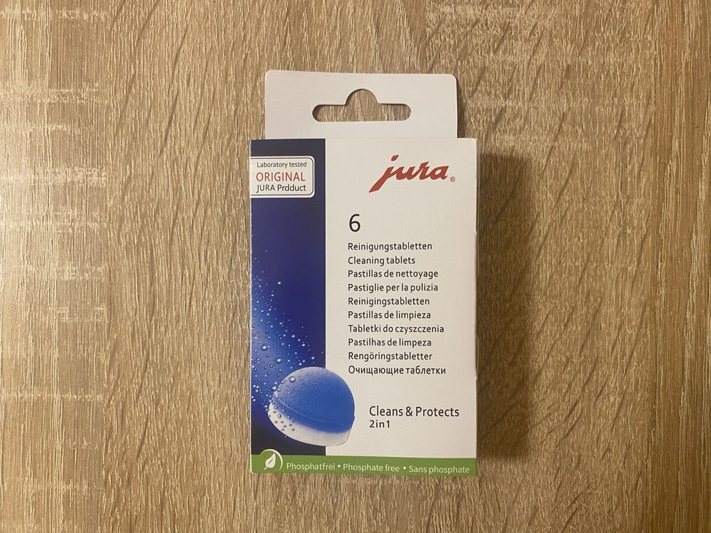 12x Tabletki czyszczące do ekspresów Jura Okazja