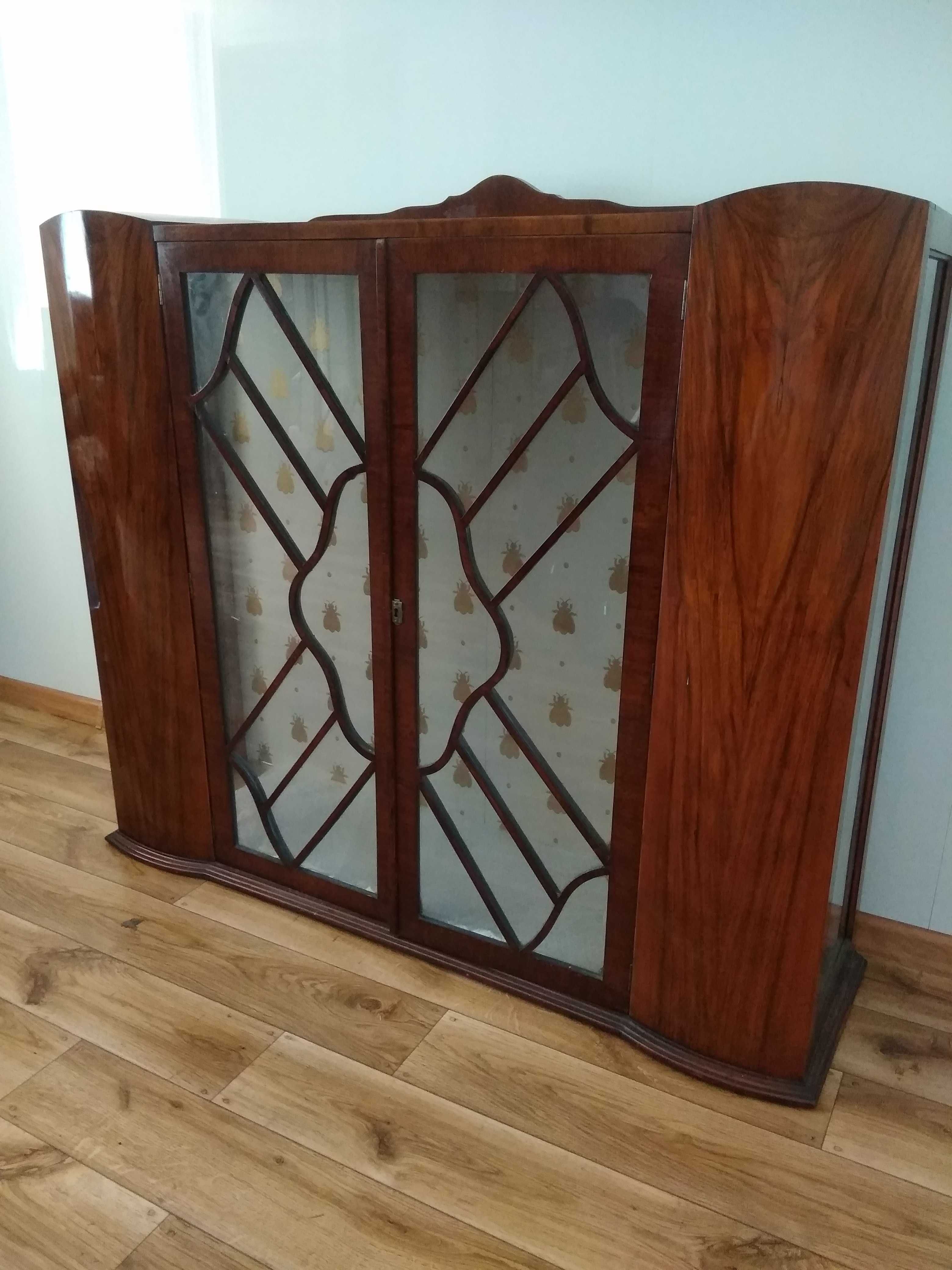 Biblioteczka art deco z lat 50tych