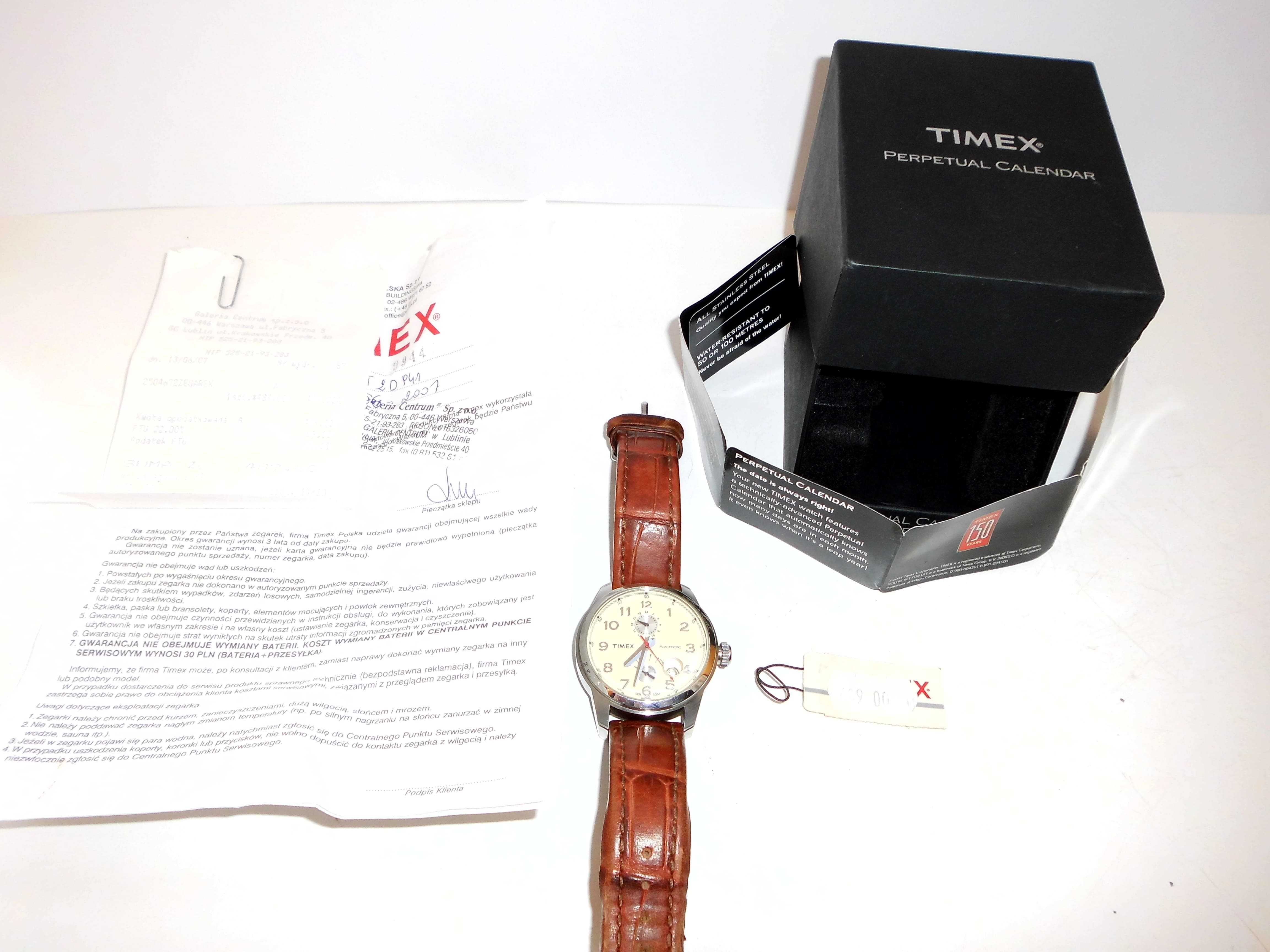 Zegarek Timex T2D941 Automatic z Datownikiem