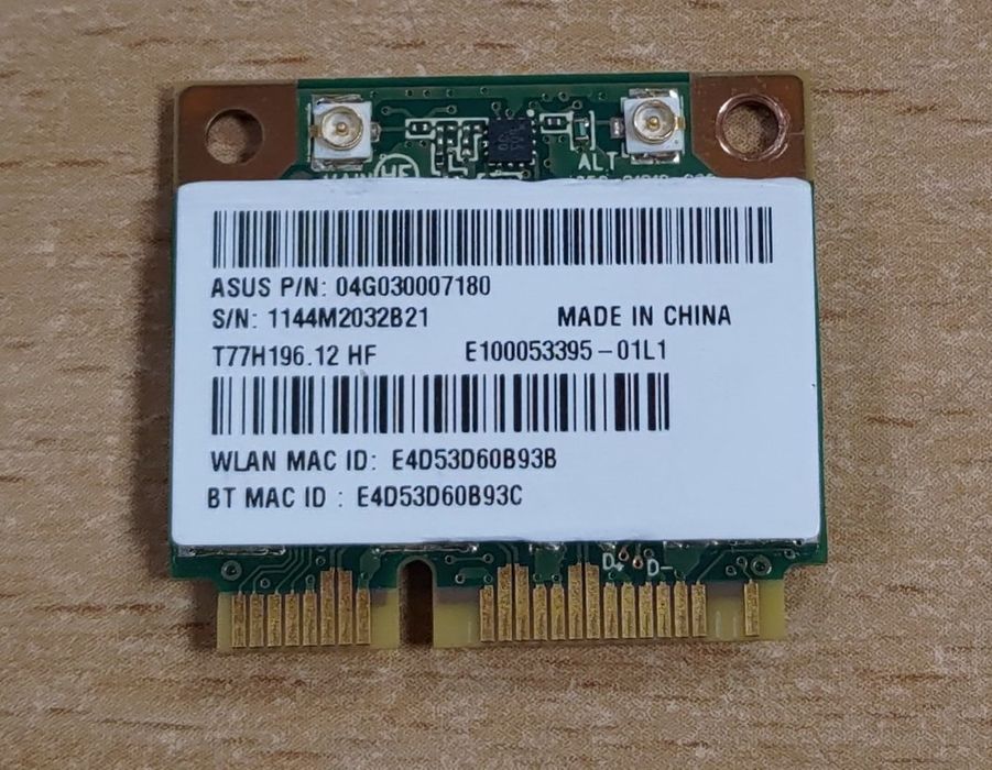 WiFI-bluetooth адаптер Atheros AR5B195