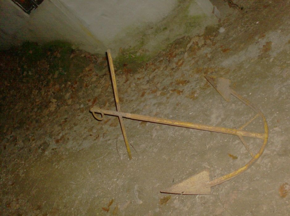 ancora antiga para jardim