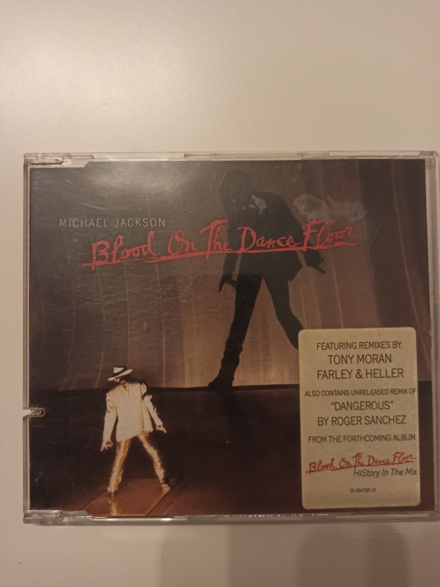 Michael Jackson- blood on the dance floor. Singiel cd