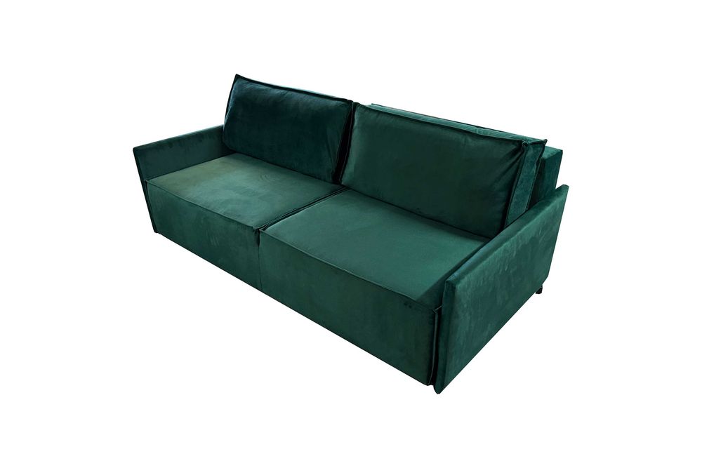 Wygodna Sofa, Kanapa do Salonu Funkcja Spania i Pojemnik na pościel