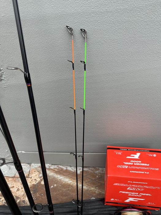 Вудлище Brain Apex Double 3.60m 150g Катушка Flagman Squadron 6000