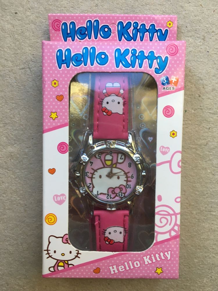 Nowy zegarek Hello Kitty w pudelku