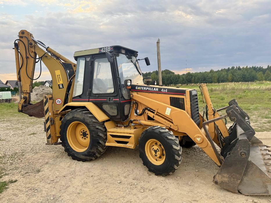 Cat 428B caterpillar 428b koparko ladowarka