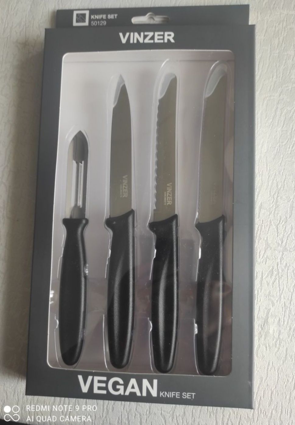 Набір кухонних ножів Vinzer