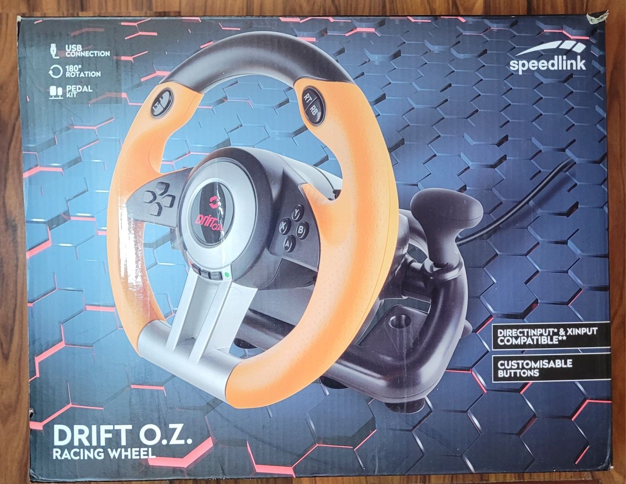 Руль speedlink drift o.z. racing wheel (НОВЫЙ)