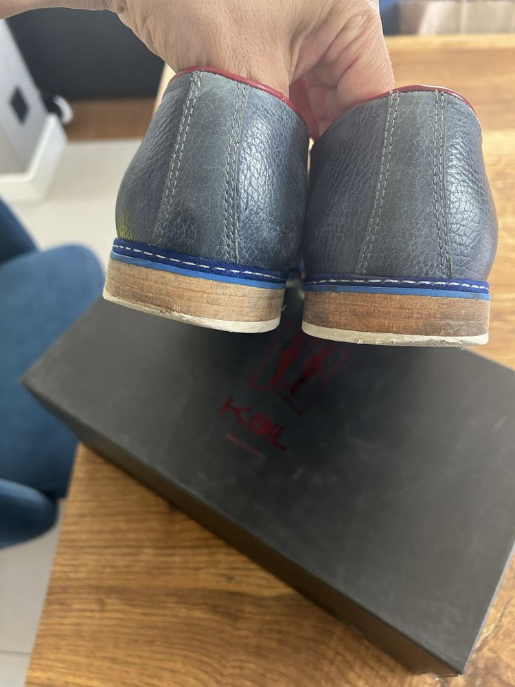 Buty męskie sznurowane Koil niebieskie oryginalne