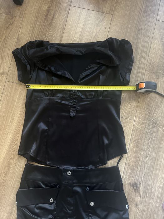 Набор: юбка и блуза атлас