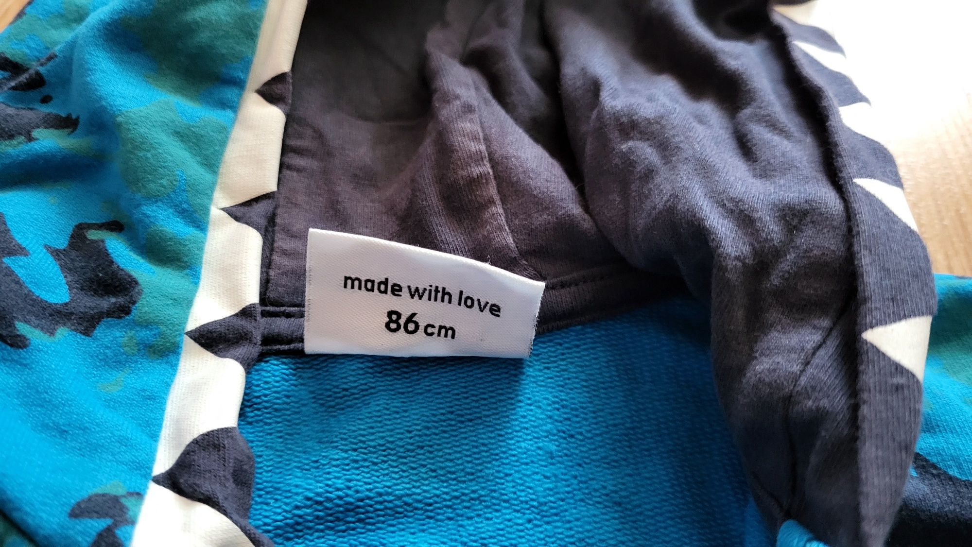 Bluza na zamek chłopięca