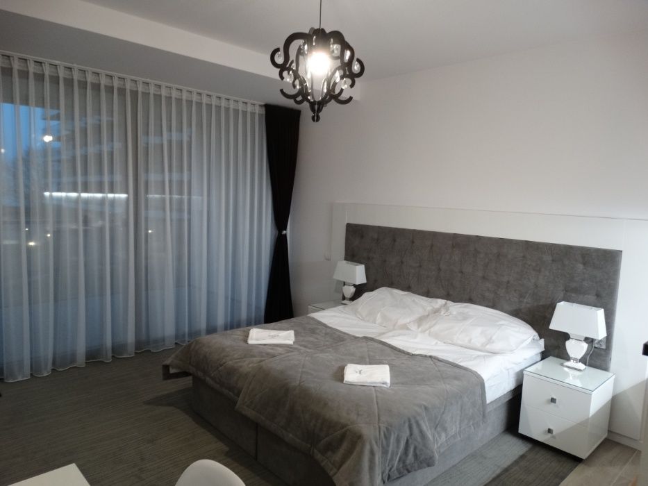 NOWY Hotel Seaside Apartament Kołobrzeg - SPA, Basen, Jacuzzi, ścianka