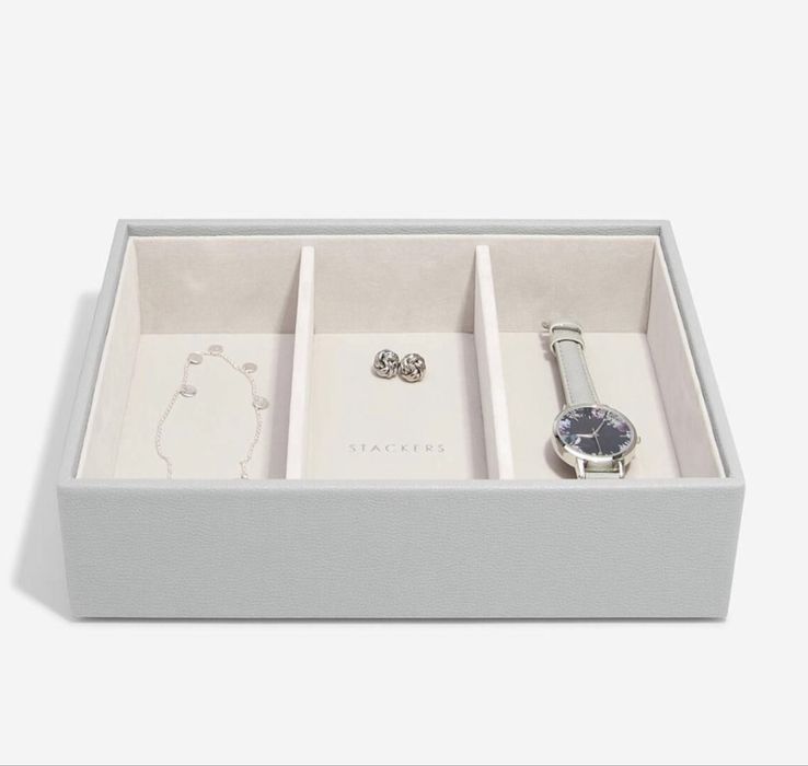 Подставка под шкатулку Stackers Pebble Grey, 18*25*6 см, 74491