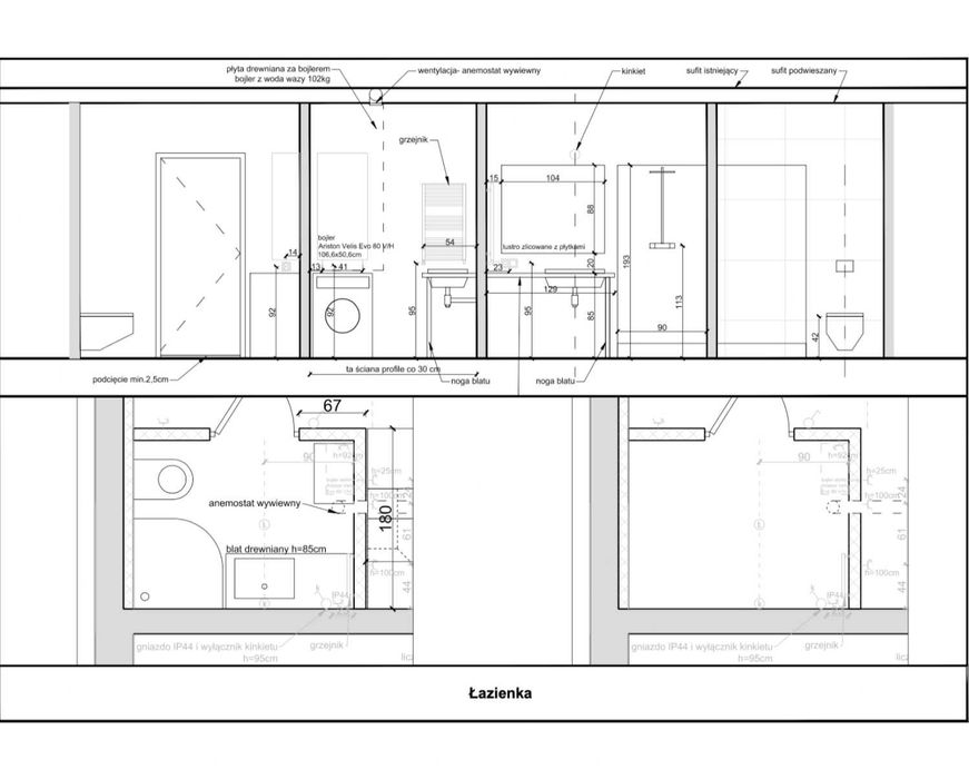 Projekt Wnętrz MIESZKANIA_DOMU - ARCHITEKT 10 lat doświadczenia