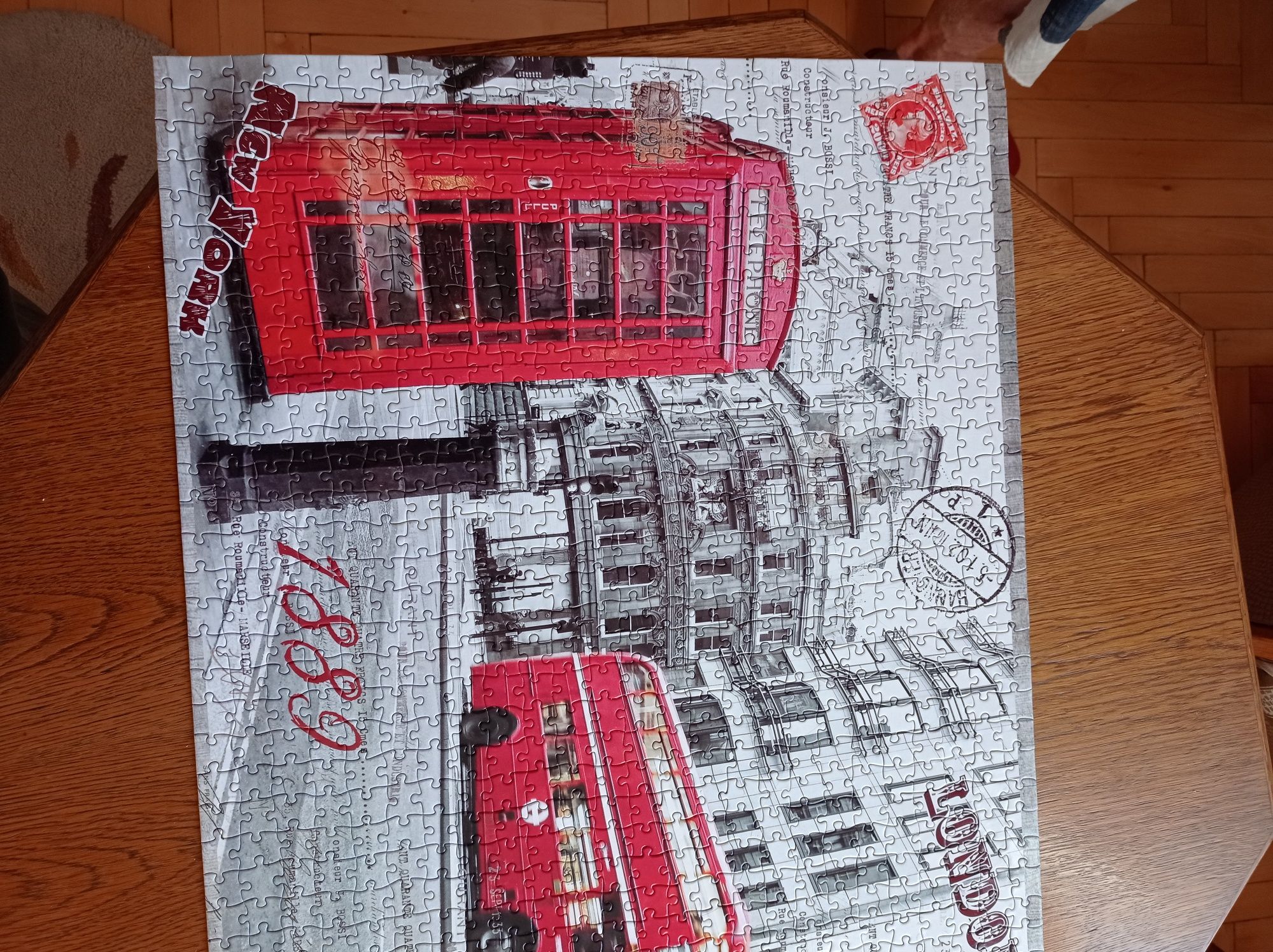 Puzzle London Impression - 1000 elementów.  Jigsaw Puzzle