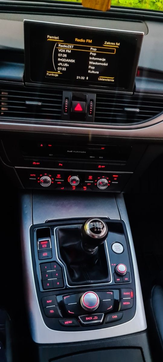 Audi A6C7 S line z 2011 roku 2.0 TDI /177KM na skórach!