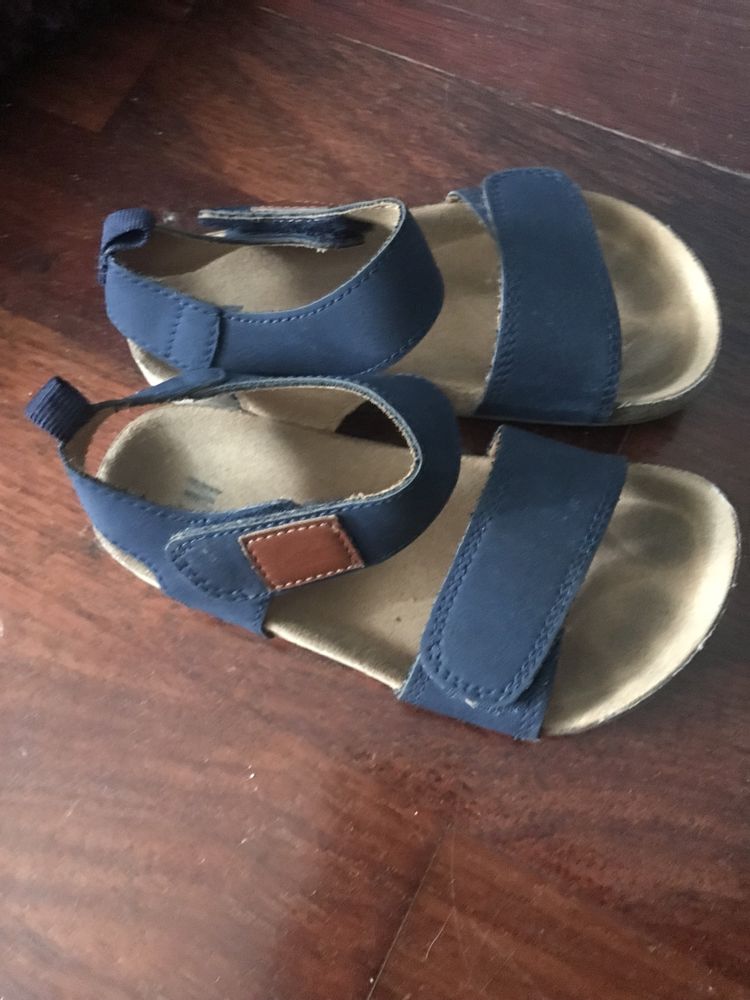 Sandalias menina, azul, 24, H&M
