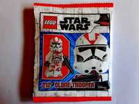 Lego 212th Clone Trooper Paper Bag selado com figura e Blaster