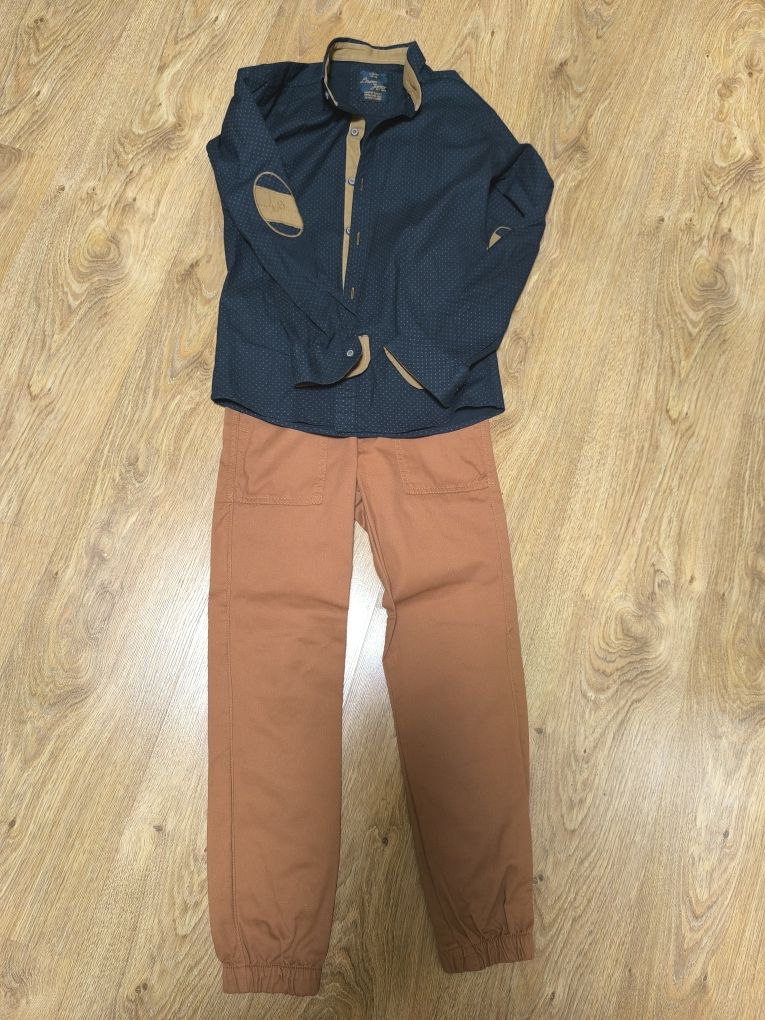 Сорочка,рубашка  і джегінси H&M