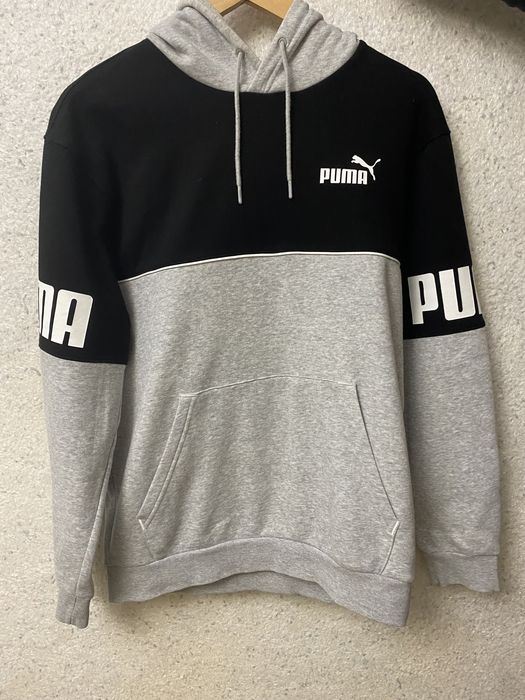 Практична нова чоловіча худі кофта світшот фліс Пума Puma р.S оригінал