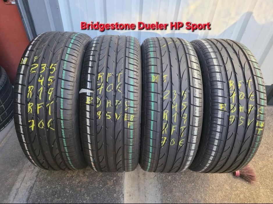 6 Pneus 235/45R19 Runflat