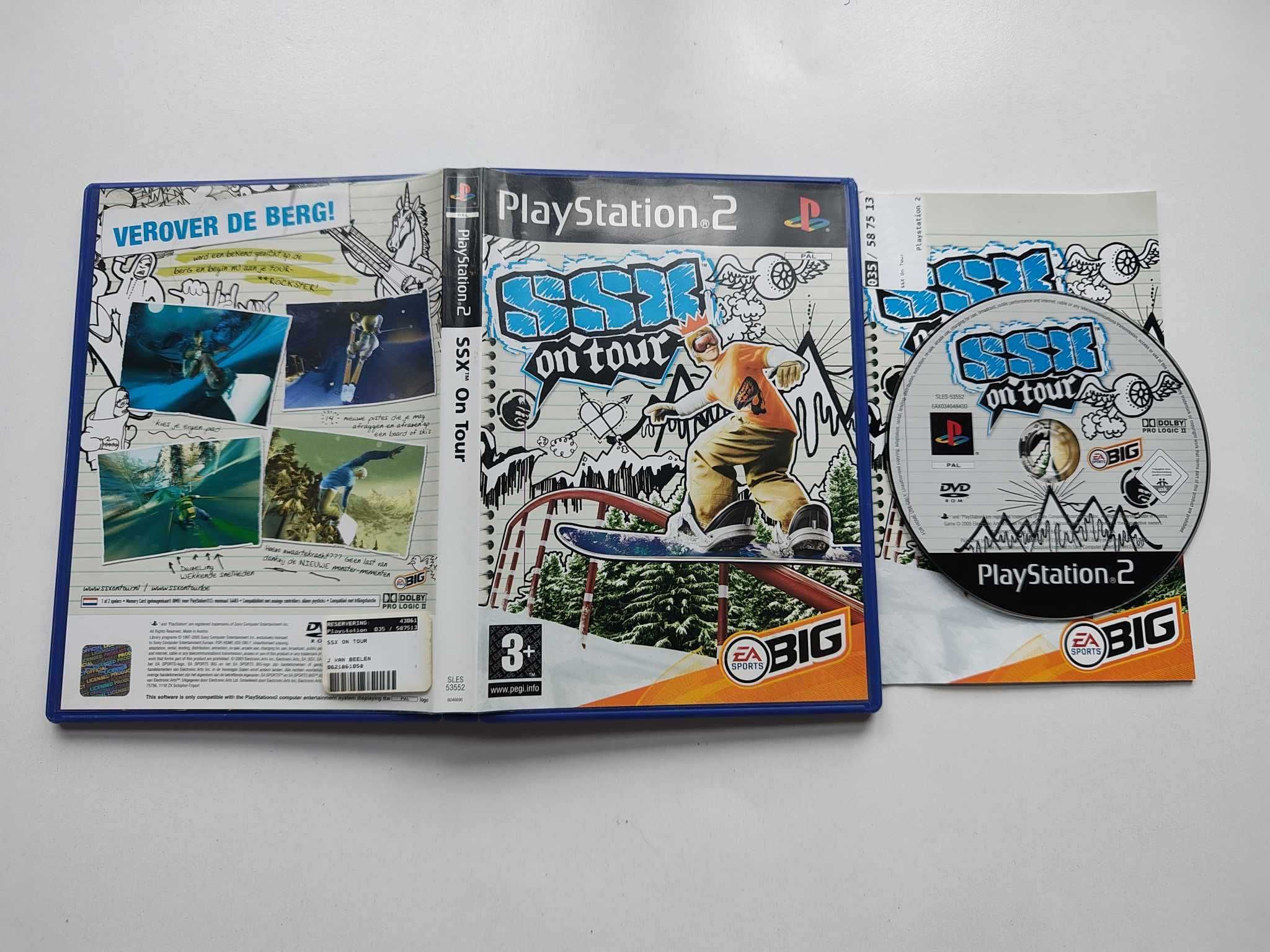 Gra PS2 SSX on Tour