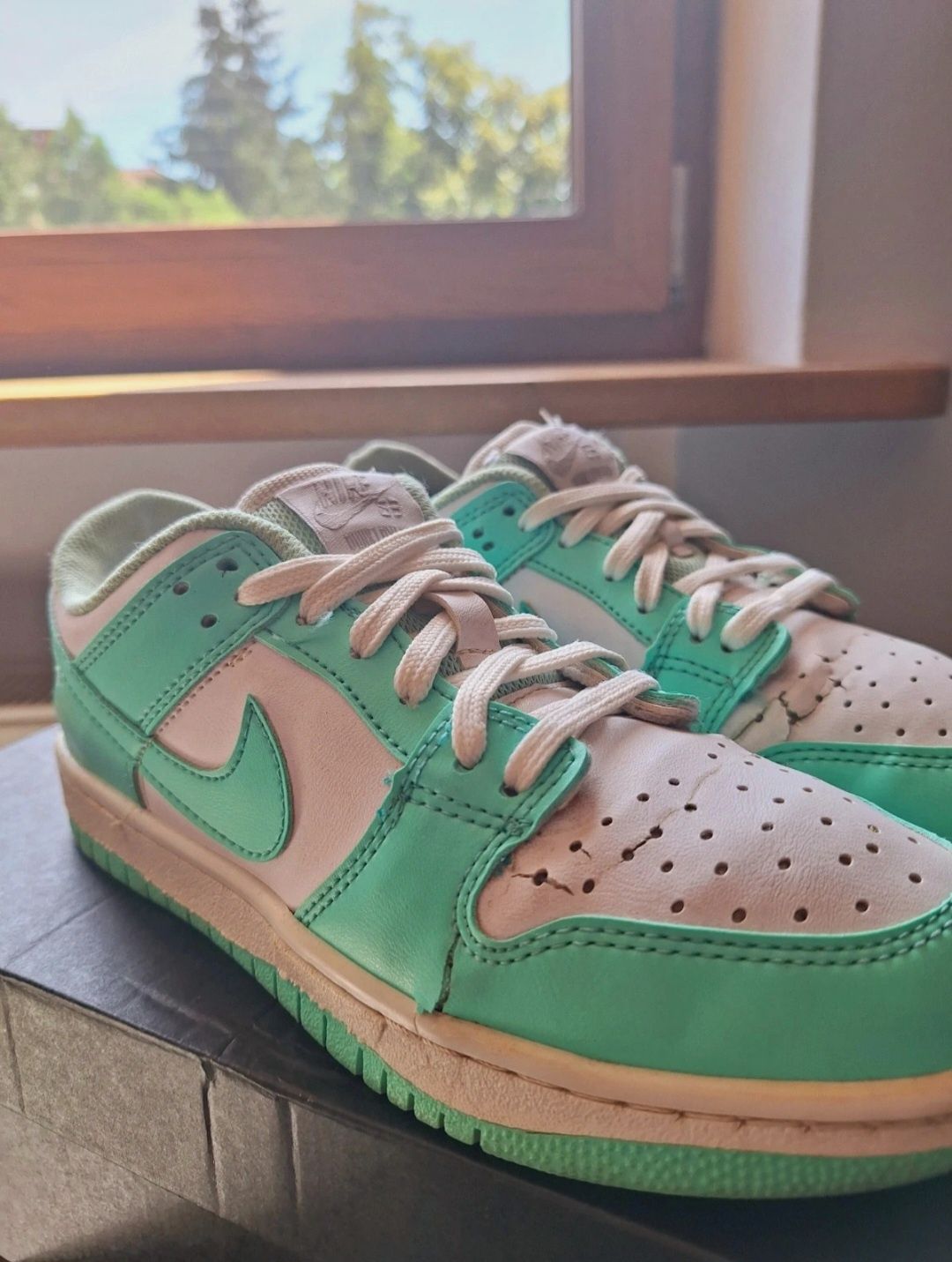 Buty Nike Dunk Low Green Glow