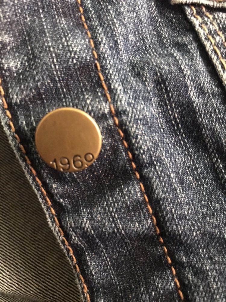 Kurtka dżinsowa GAP Kids jeans dla dziewczynki 12 lat