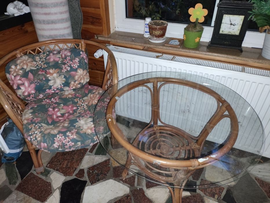 Meble rattanowe  komplet