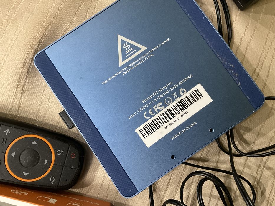 ТВ-бокс Beelink GT-King Pro + пульт Air Mouse (Android TV Box)
