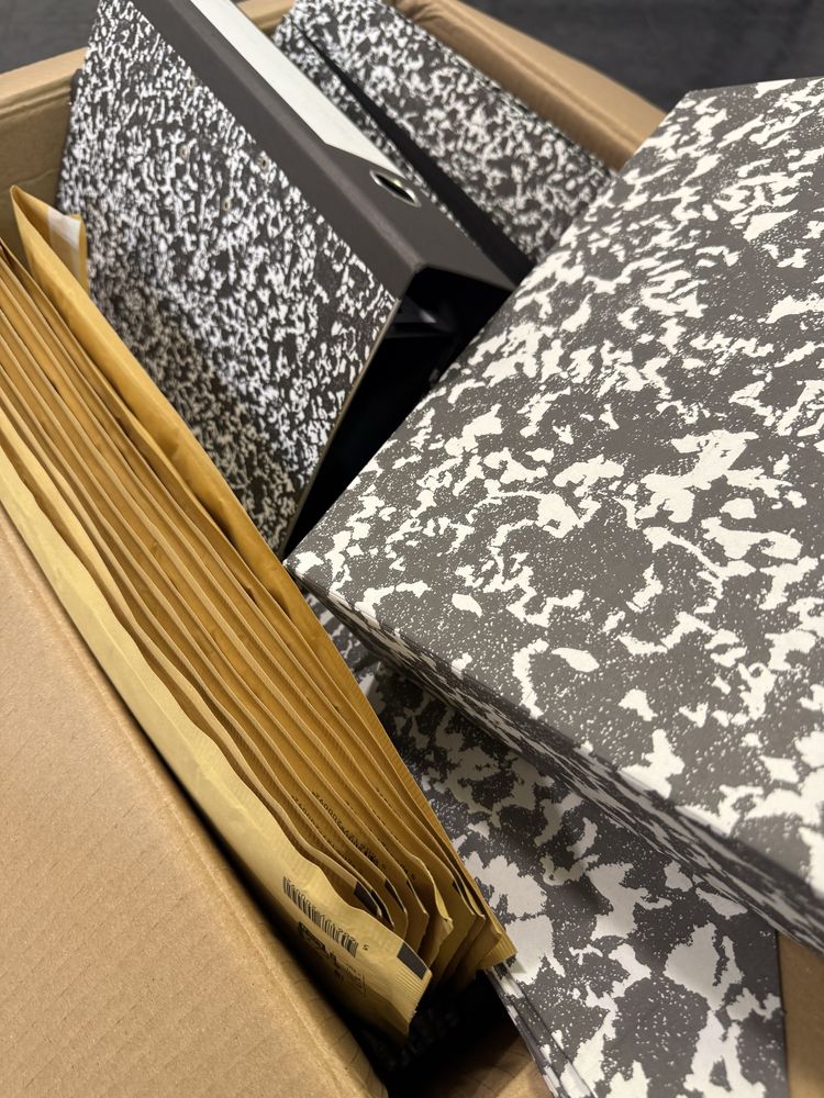 Lote de material de escritório - material escolar